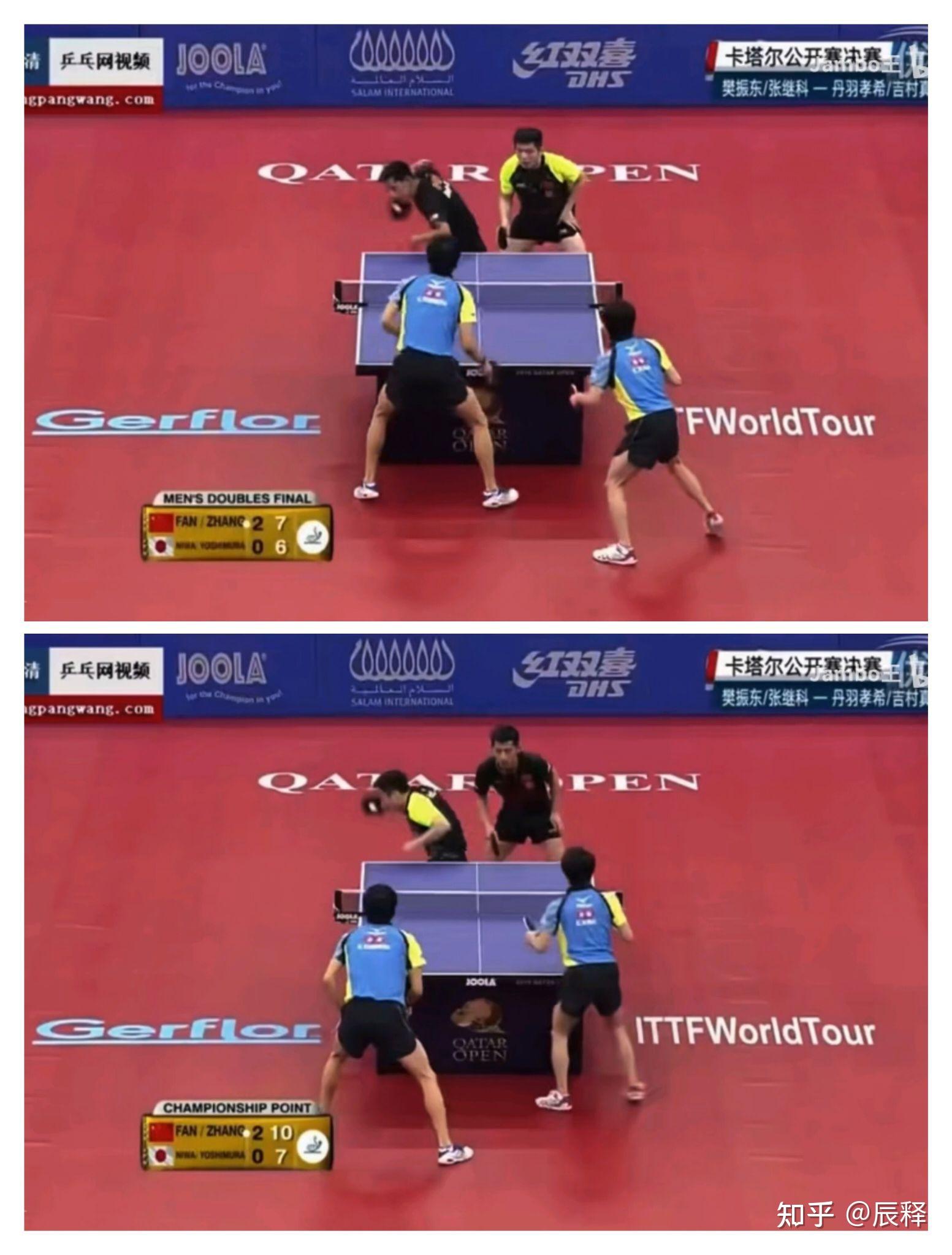 包含中国乒乓球队强势德国乒乓球队，张继科统治全场的词条