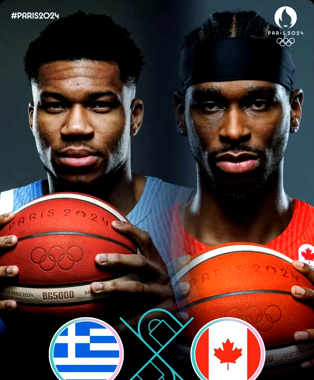 希腊男篮轻取加拿大男篮，锡安统治全场